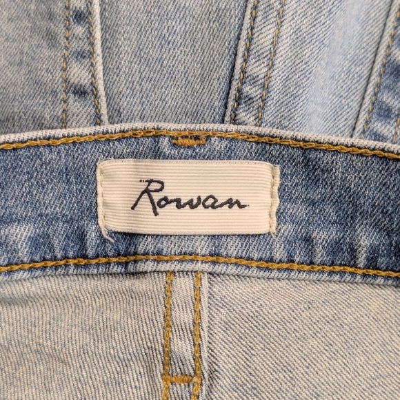 Rowan Light Wash High Waist Button-Fly Jeans Size 30 - Picture 5 of 6